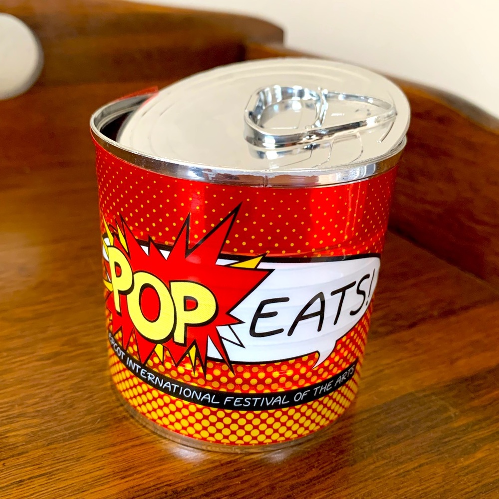 Epcot Festival of the Arts 2022 POP EATS collectible soup can with lid W…